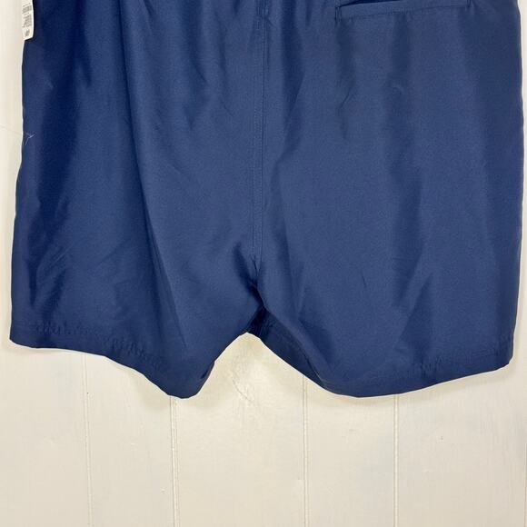 INC Mens Swim Trunks Size XXL Blue Mesh Lined Drawstring Pockets Quick Dry - Picture 7 of 15